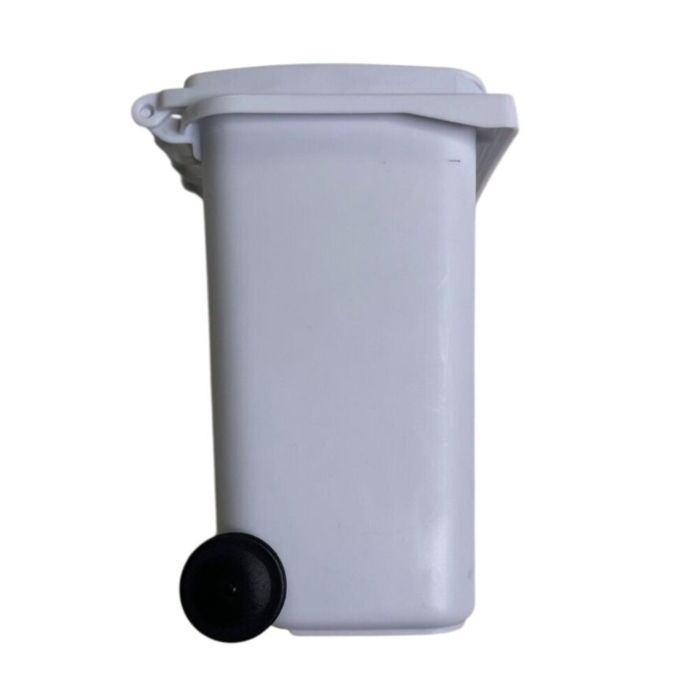 Desk Pencil Cup Holder Mini Curbside Trash Recycle Can u